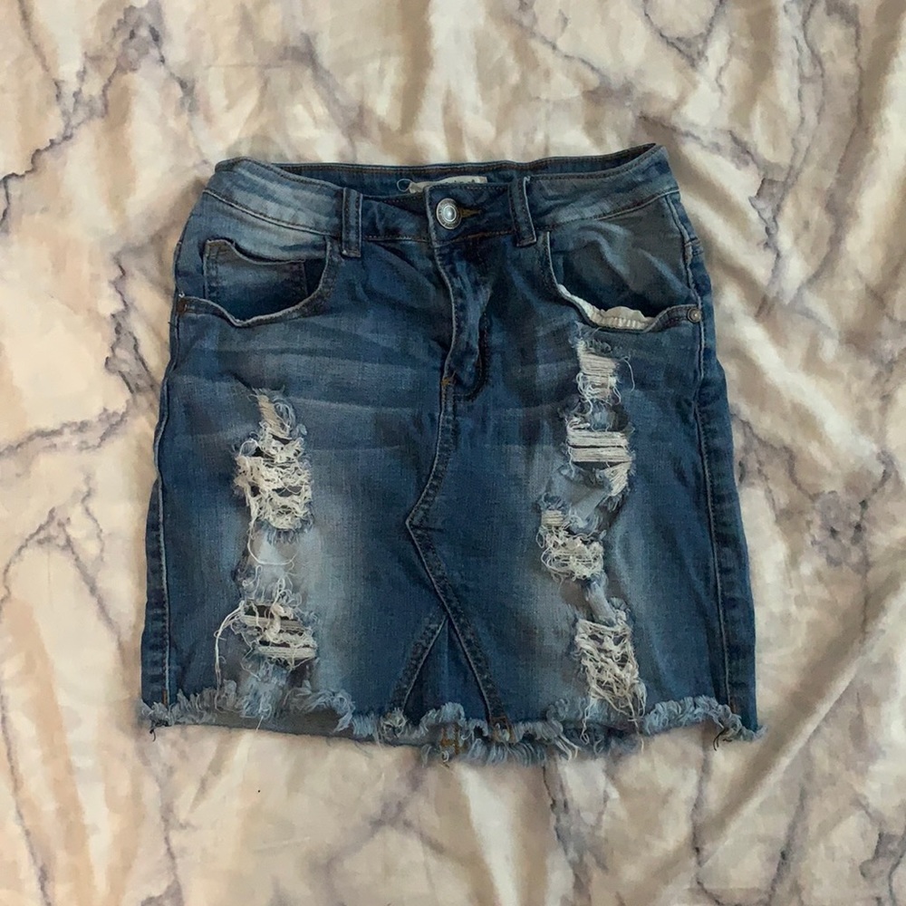 Jean skirt